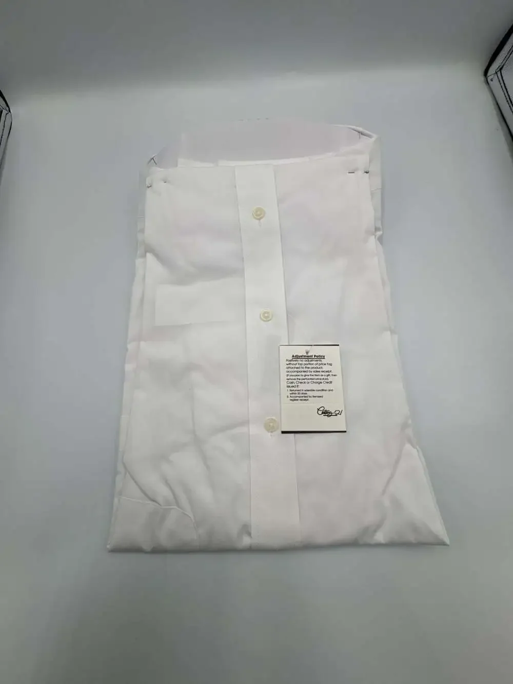 Men's Van Heusen Poplin Wrinkle Free Short Sleeve Button Up Shirt •Size 15 *NWT
